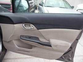 2013 HONDA CIVIC LX GRAY 4DR 1.8L AT A19940